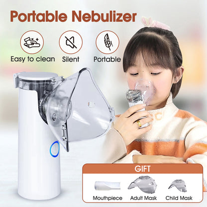 Portable Ultrasonic Rechargeable Mesh Nebulizer Machine
