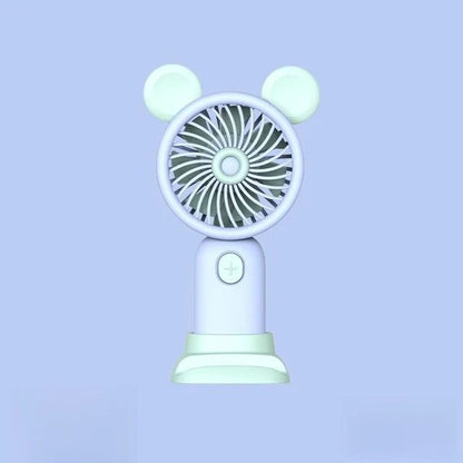 Portable Handheld Fan – Mini USB Rechargeable Personal Desk