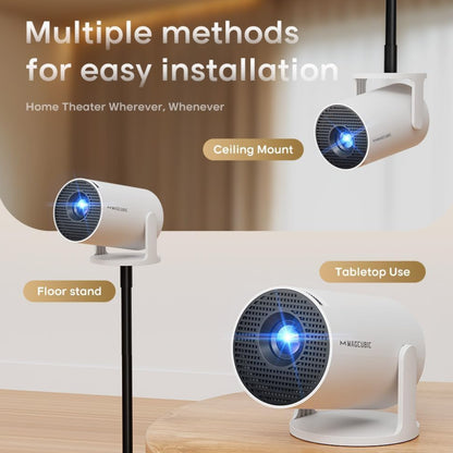 Freestyle projector , Android12, WiFi6, BT5.0, FULL HD, 180 Degre Rotation projector